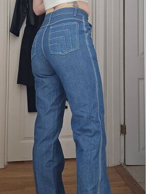 Amazing unique 1970s vintage jeans